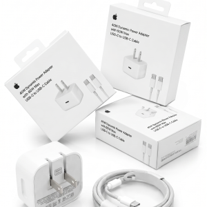 Cargador de 40W con cable USB-C a USB-C para iPhone
