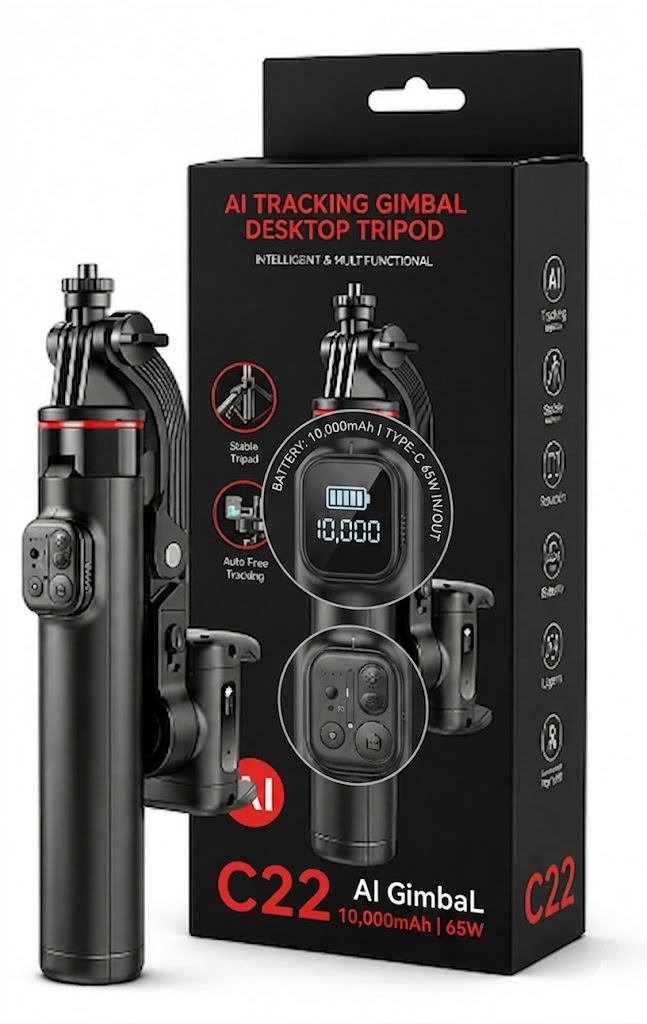 Trípode Inteligente C22 AI Gimbal
