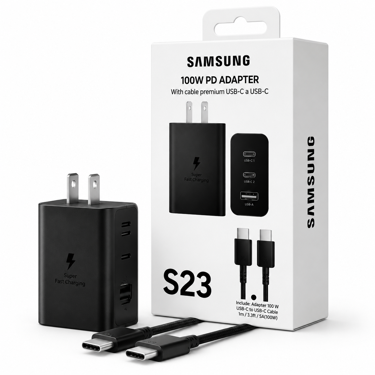SAMSUNG COMBO 100W CARGADOR